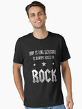 Pop Is Like Scissors It Always Loses To Rock Essential T-shirt | Trendy Graphic Tee | Casual Unisex T-shirt