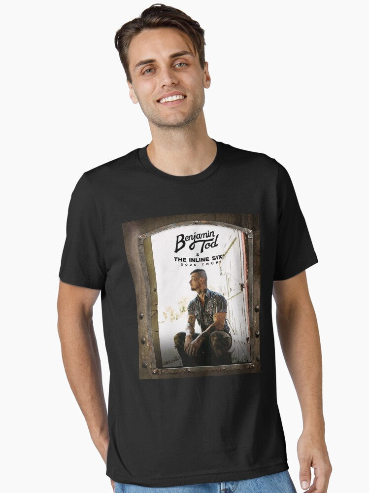 Benjamin Tod Tour 2026 isengin Essential T-Shirt | Premium Unisex T-Shirt, Trending Graphic Tee