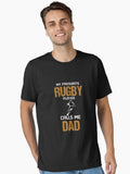 My Favorite Rugby Player Calls Me Dad Rugby Gifts Rugby League Rugby Player Rugby Team Rugby Dad Essential T Shirt T...