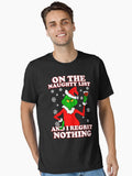 Grinchs Naughty List Essential T-Shirt