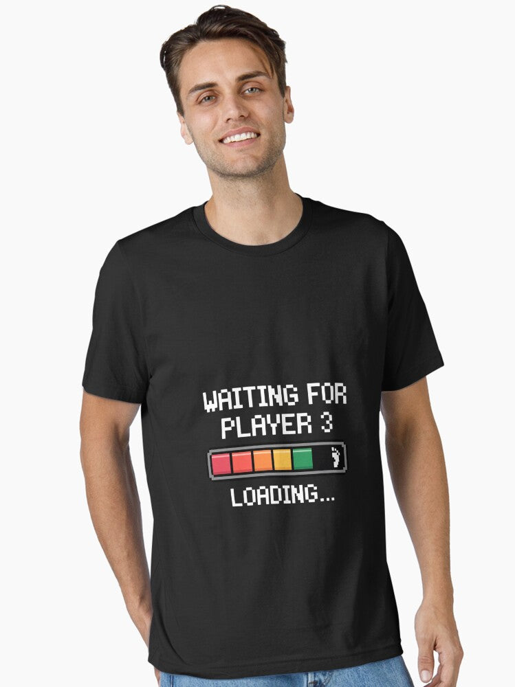 Expectant Dad To Be Gamer Pregnancy Announcement Player 3 Essential T Shirt T Shirt Aesthetic Fit Fan Favorite