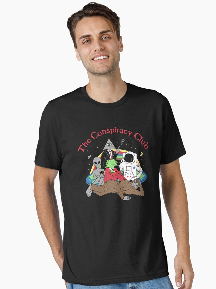 The Conspiracy Club Essential T Shirt T Shirt Aesthetic Fit High CTR Pick