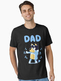 Bluey Dad Bandit Dad Essential T Shirt T Shirt | Viral US Style | Daily Wear Favorite