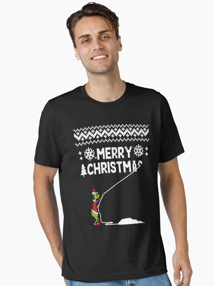Grinch Merry Christmas Essential T-Shirt