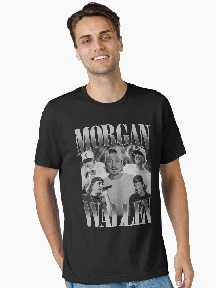 Morgan Wallen Shirt Vintage Morgan Wallen Bootleg M5002 Essential T-Shirt | Premium Unisex T-Shirt, Trending Graphic Tee