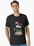 Ibis on a Wheelie Bin, Aussie Christmas Essential T-Shirt