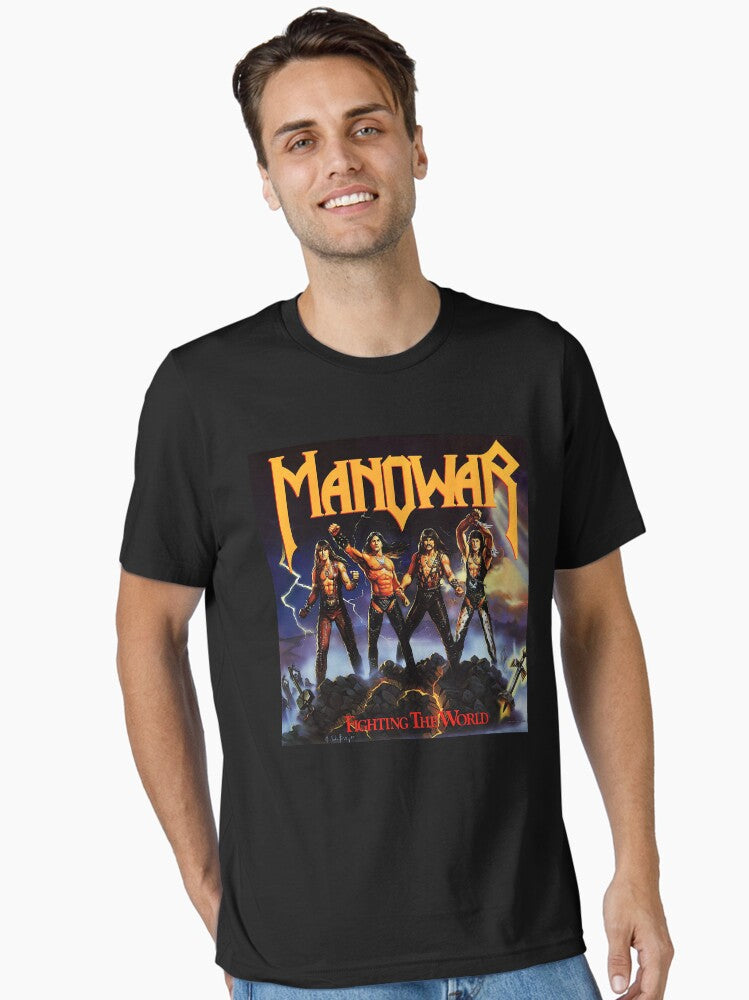 fighting the world mano war tour 2026 cobaaja Essential T-Shirt | Premium Unisex T-Shirt, Trending Graphic Tee