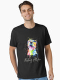 Resting Pit Face Pitbull Watercolor Dog Lovers Gift Essential T Shirt T Shirt | Comfort Fit | US Hot Search
