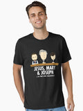 Jesus, Mary, Joseph &amp the Wee Donkey Essential T Shirt Essential T-Shirt