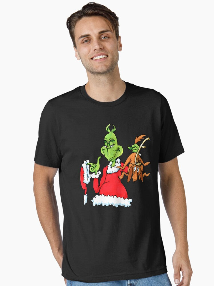 Merry Grinchmas Vintage Essential T-Shirt