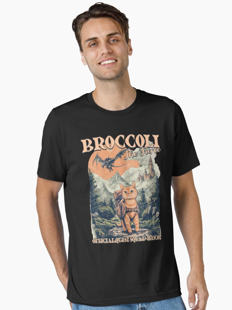 Broccoli The Fierce Quest Squad Fourth Wing Inspired Essential T-Shirt