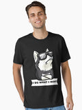Stubborn Pomsky Dog Funny Essential T Shirt T Shirt | Viral US Style | High CTR Pick