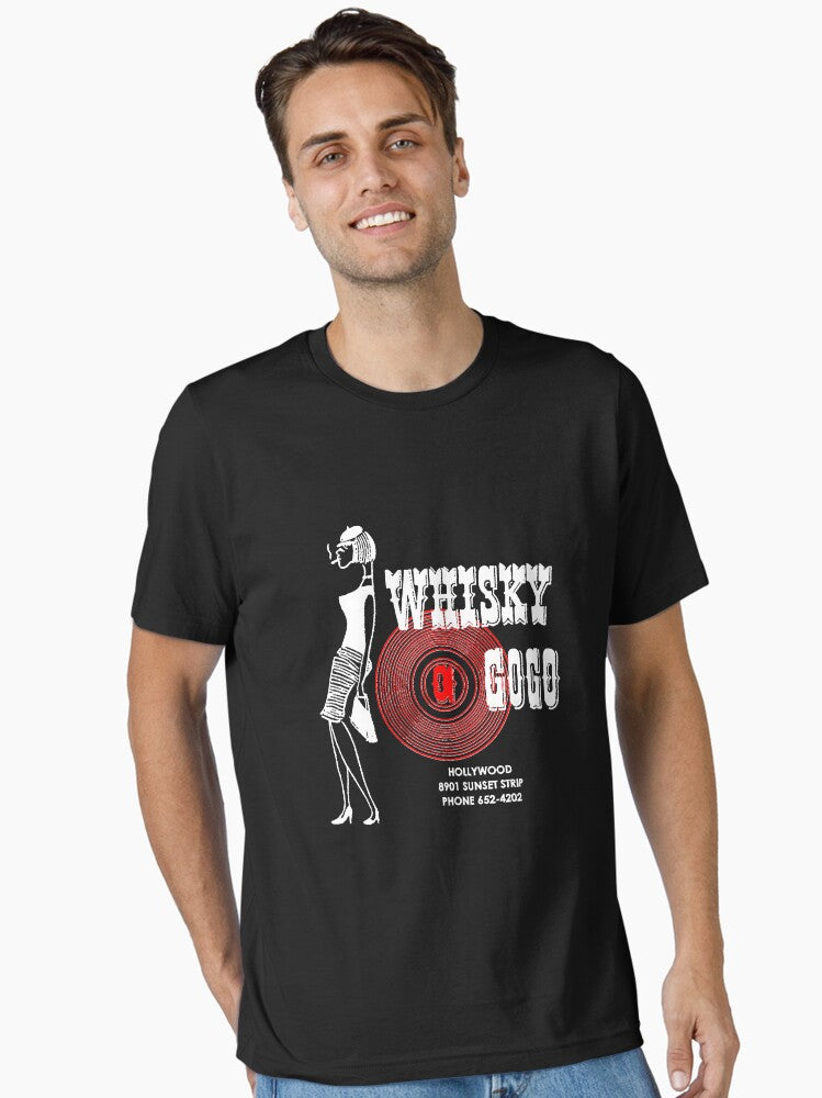 Whisky A Go Go Vintage Poster Restoration Digital Classic Essential T-Shirt