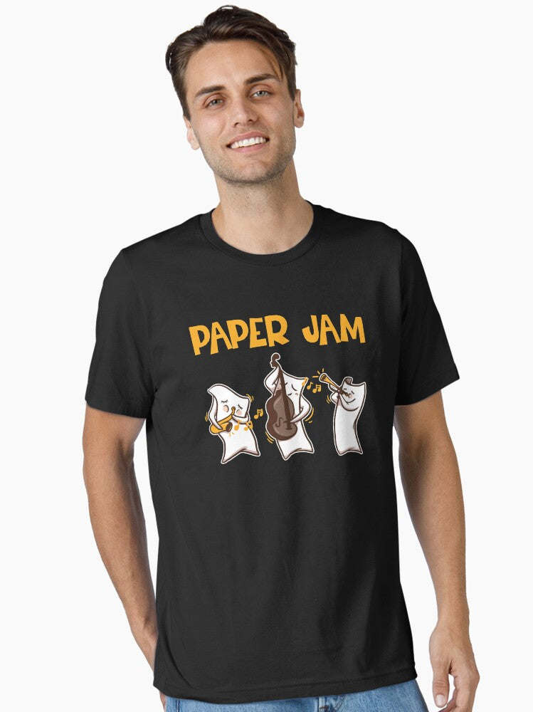 Paper Jam Music Essential T-shirt | Trendy Graphic Tee | Casual Unisex T-shirt