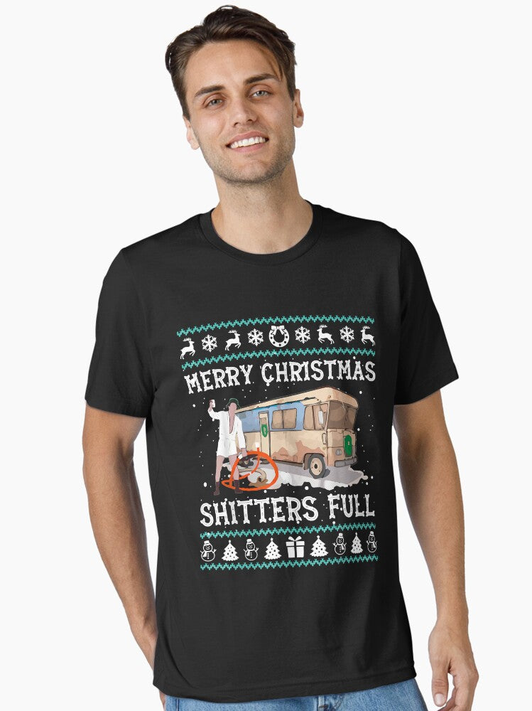 Merry Christmas Shitters Full Essential T-Shirt