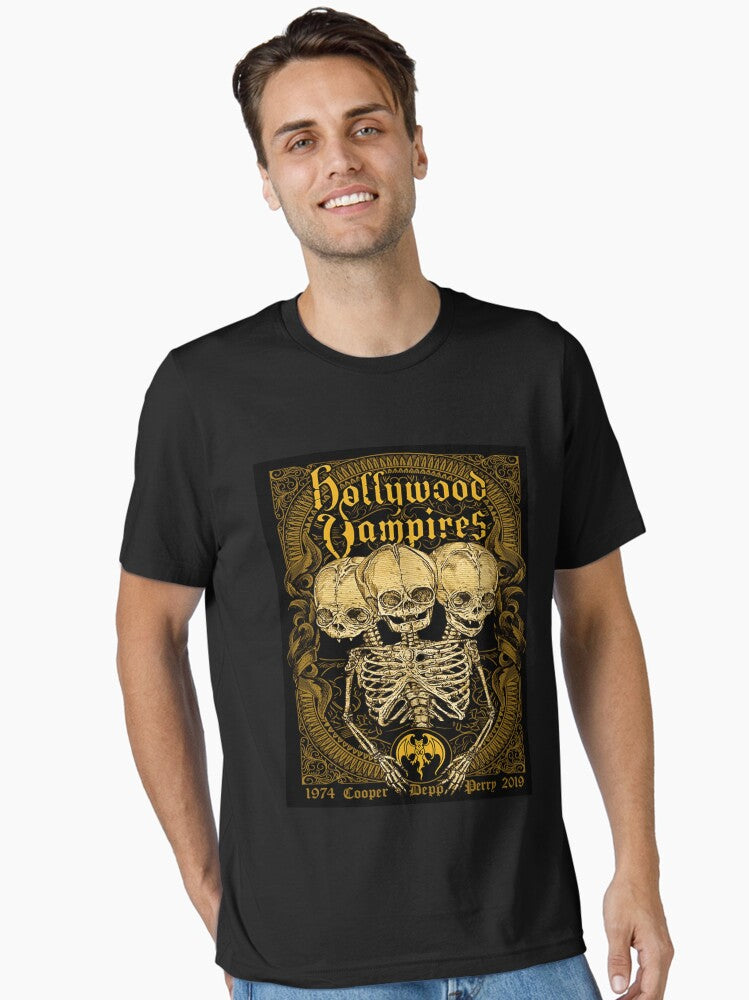 hollywood skulls vampires 2021 tour cahpeko Essential T-Shirt | Premium Unisex T-Shirt, Trending Graphic Tee