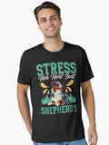 Aussie Don T Stress Me Otherwise Shepherds Funny Dog Dad Essential T Shirt T Shirt | Premium Quality | High CTR Pick