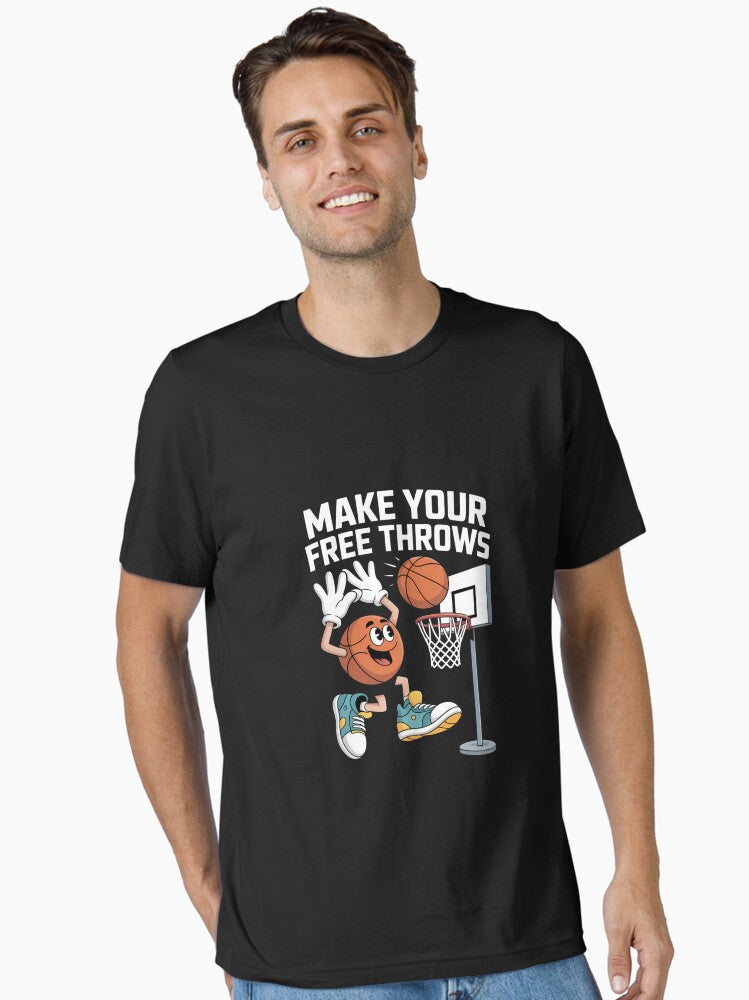 Basketball Support Cheer Essential T Shirt T Shirt Streetwear Style Fan Favorite