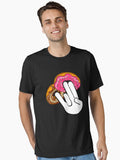 Donuts Fingers Donuts Lover Essential T Shirt T Shirt | Premium Quality | Daily Wear Favorite