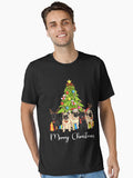 PUG DOGS CHRISTMAS TREE Essential T-Shirt