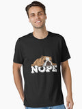 English Bulldog Nope Essential T Shirt T Shirt | Trending 2025 | Great Gift for Dad