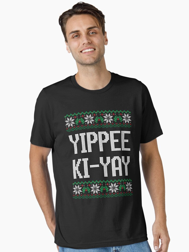 Yippee Ki-Yay Essential T-Shirt | Graphic T-Shirt for Unisex