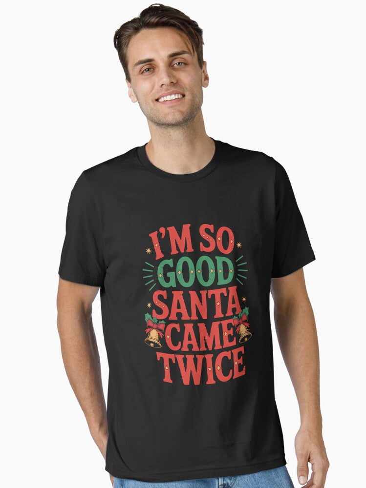Inappropriate Christmas Santa Joke Essential T-Shirt