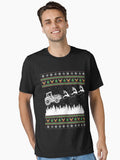 Tractor Farming Chistmas Essential T-Shirt