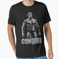 Conquer Arnold Schwarzenegger Muscle Essential T-Shirt for Sale by VectorDesigner