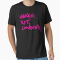 Gym Motivational Quote। Wake Lift Conquer  Essential T-Shirt for Sale by typoinspired