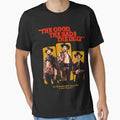Retro Cowboy Movie Films Essential T-Shirt for Sale by MapleCaseyFash
