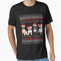 French Bulldog Ugly Christmas Sweater Essential T-Shirt for Sale by FunShirtDesigns
