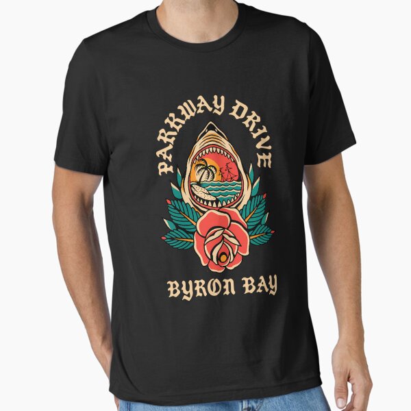Parkway Drive Merch Byron Shark Premium T-Shirt Essential T-Shirt for Sale by MelanyStracke