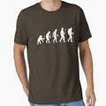Evolution Of Man and Hiking Essential T-Shirt for Sale by BeyondEvolved