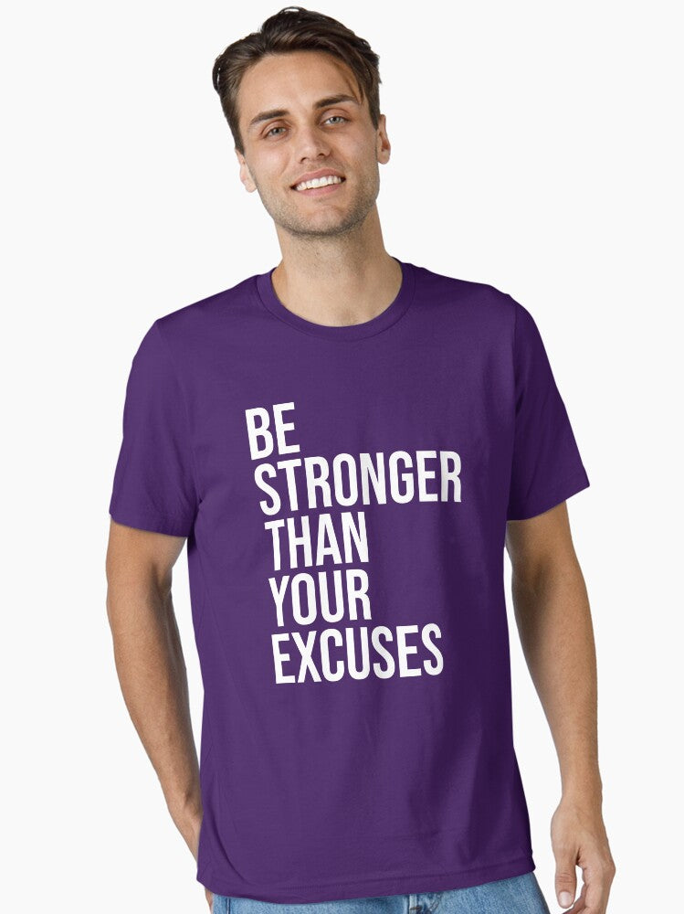 Be Stronger Than Your Excuses AA NA Clean & Sober Living In Recovery