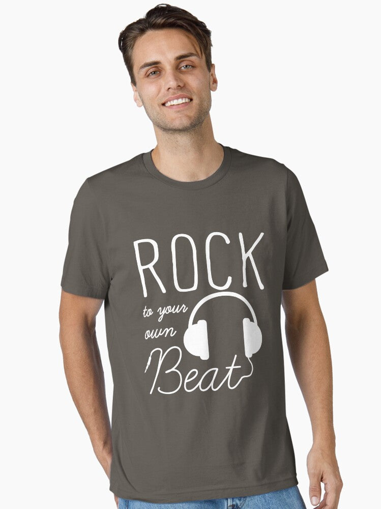 Rock To Your Own Beat Essential T-shirt | Trendy Graphic Tee | Casual Unisex T-shirt