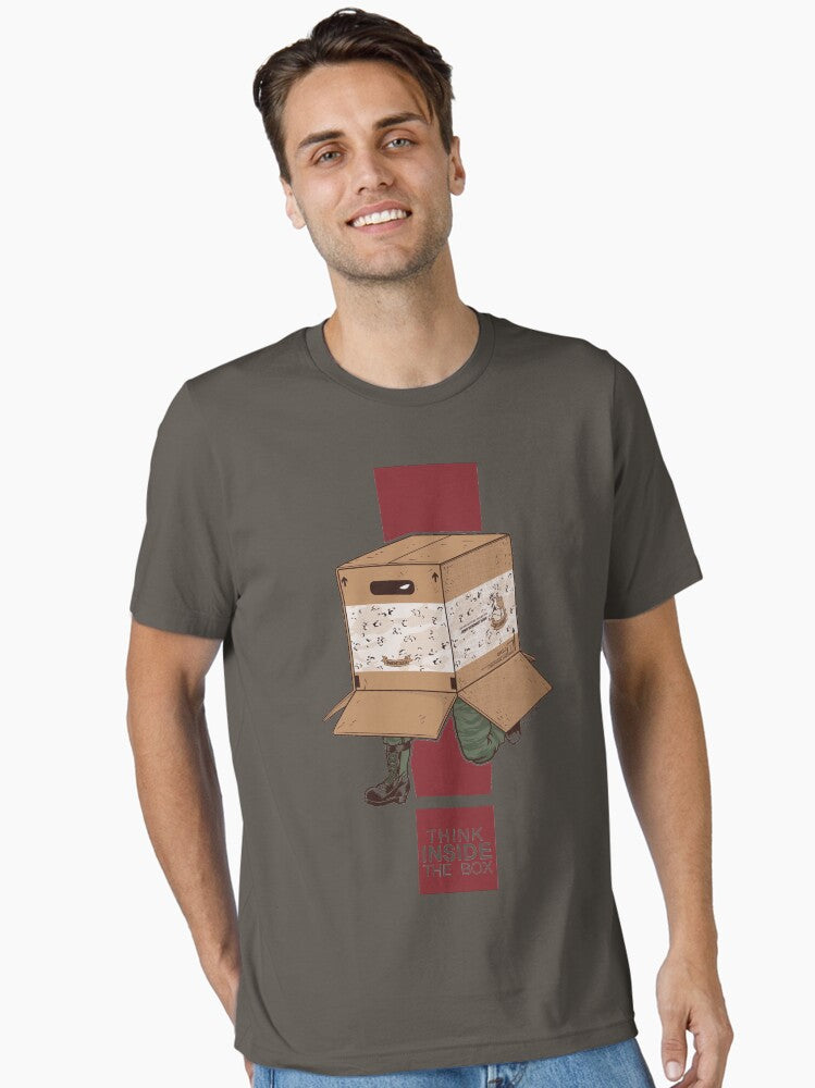 Think INSIDE the box Essential T Shirt T Shirt Best Seller Look High CTR Pick