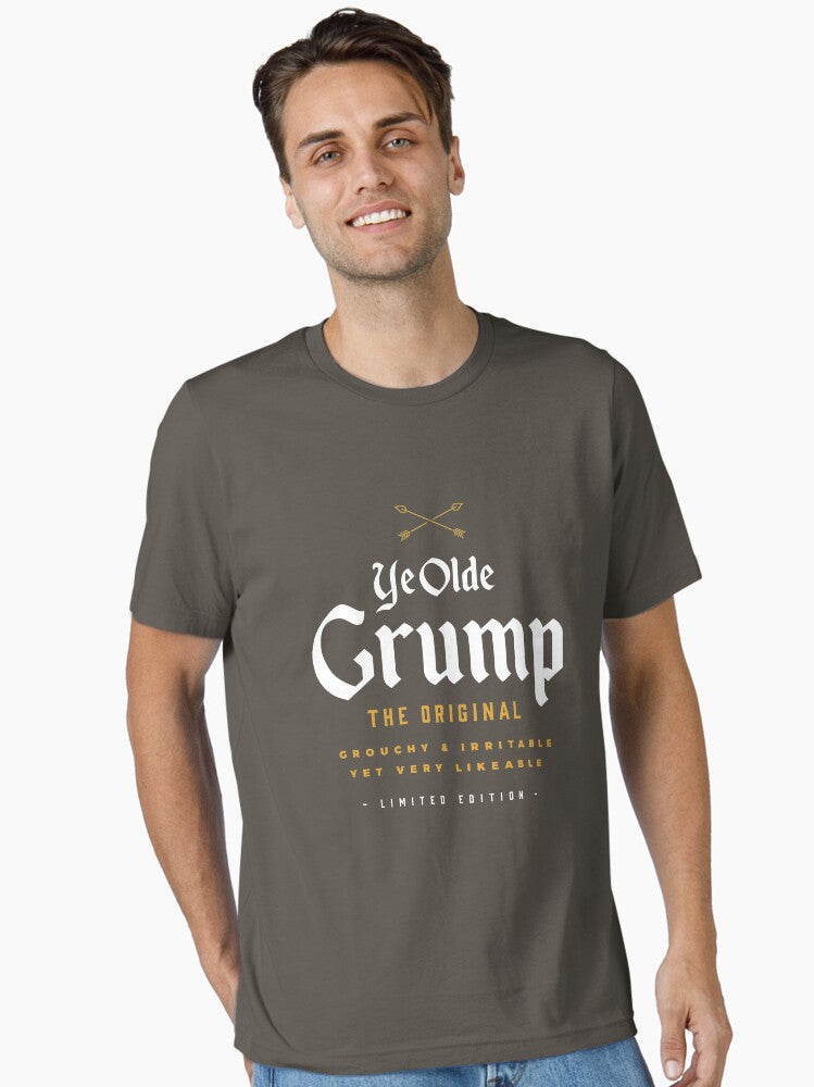 Old Grumpy Ye Olde Grump Essential T Shirt T Shirt | Best Seller Look | Great Gift for Dad
