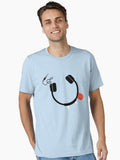 Cute Smily Headphones Emojy Essential T-shirt | Protective Phone Case | Stylish Cover