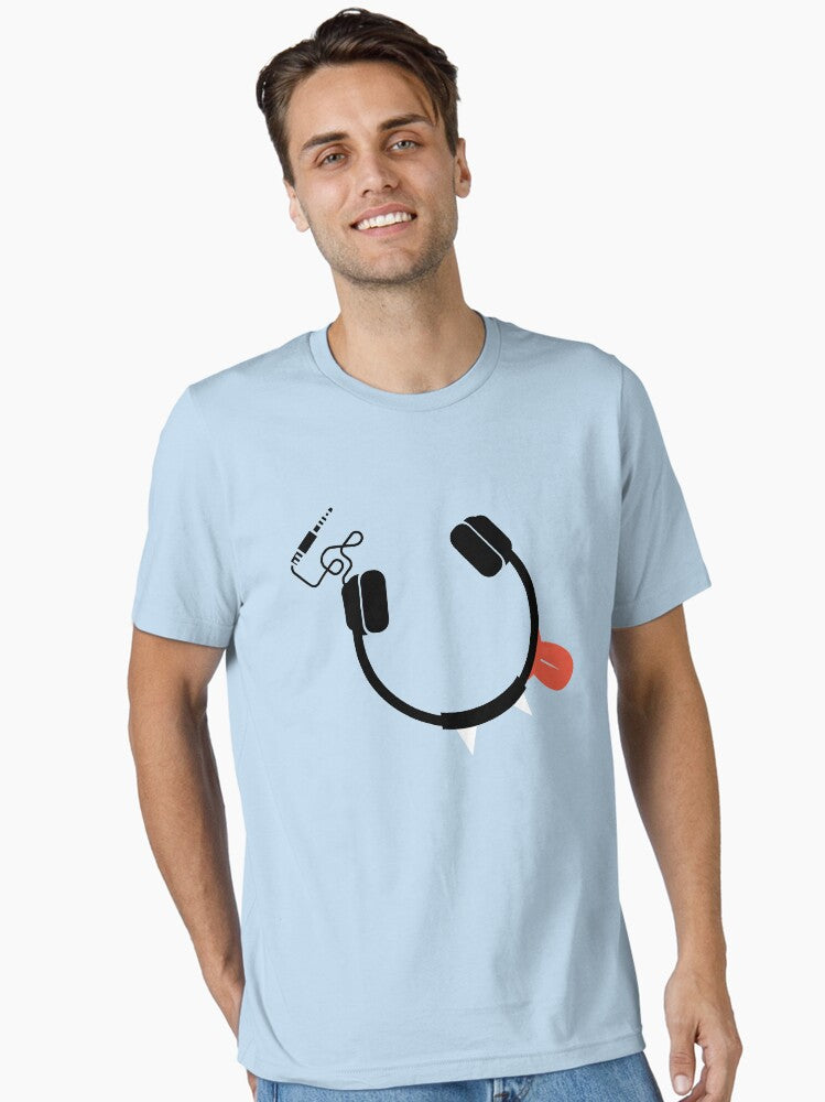 Cute Smily Headphones Emojy Essential T-shirt | Protective Phone Case | Stylish Cover
