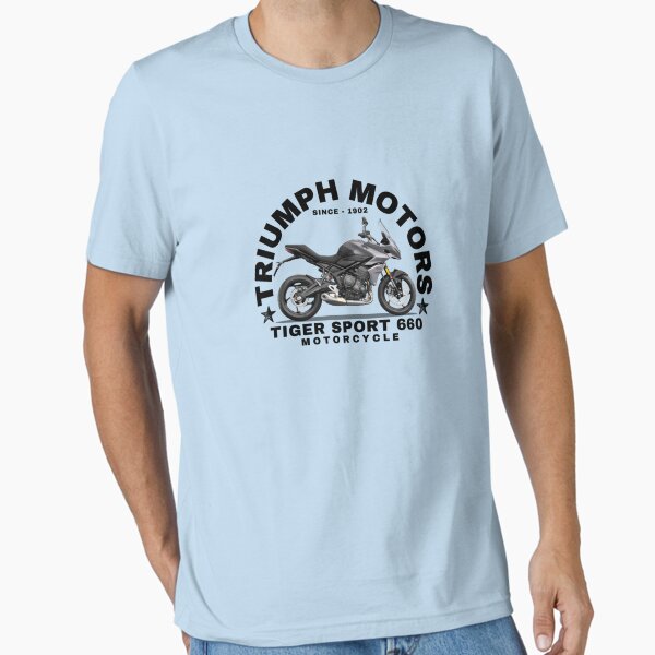 Custom Graphic Designer Apparel Triumph Tiger sport 660 Essential T-Shirt Essential T-Shirt for Sale by BodoFunke