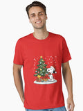 Christmas Snoopy Christmas Cartoon Dog Holiday Season Cute Dog Christmas Tree Christmas Gifts Essential T Shirt T Shirt