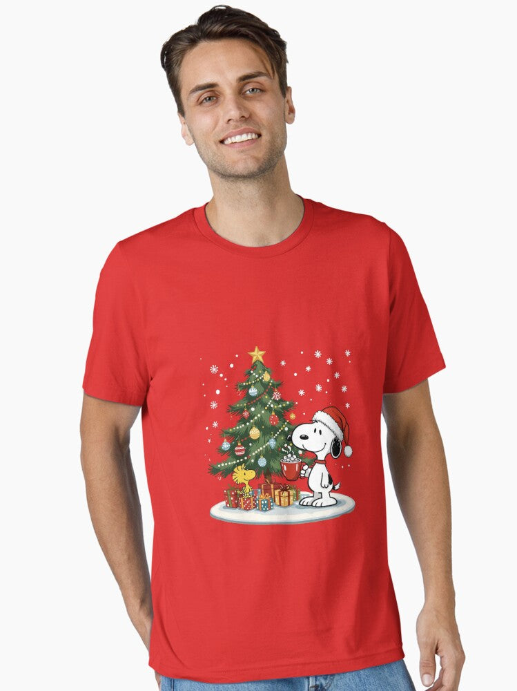 Christmas Snoopy Christmas Cartoon Dog Holiday Season Cute Dog Christmas Tree Christmas Gifts Essential T Shirt T Shirt