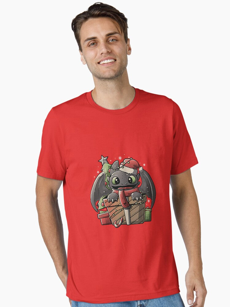 Dragon Gift Cute Funny Christmas Essential T-Shirt