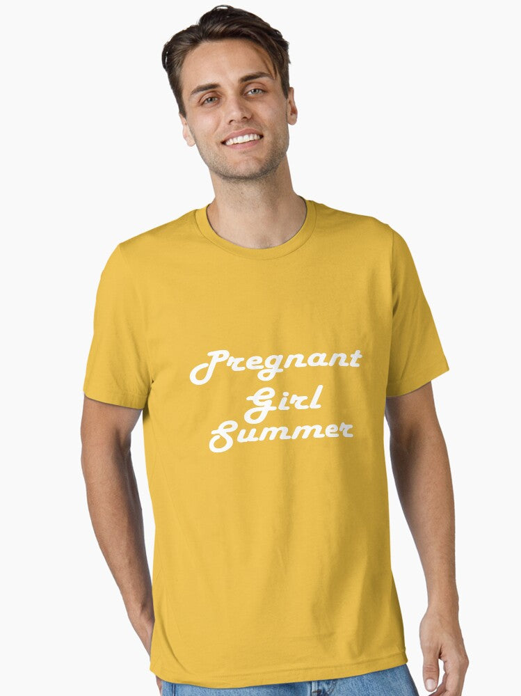Pregnant Girl Summer Essential T-Shirt