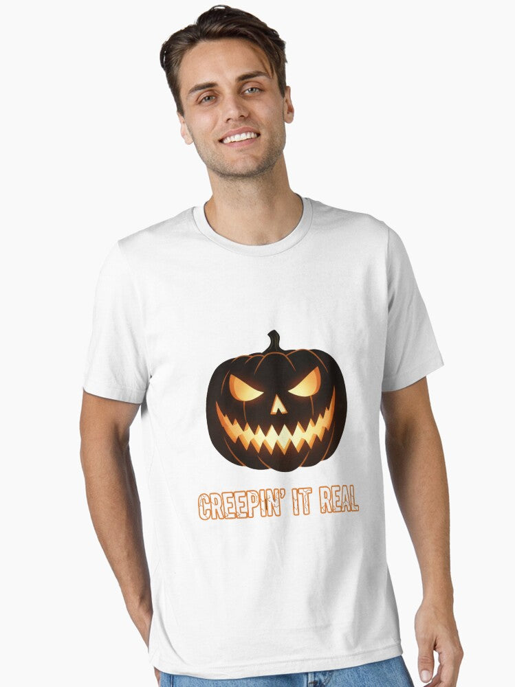 CREEPIN IT REAL WHITE Essential T Shirt T Shirt Viral US Style Hot Search US