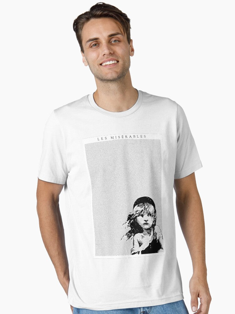 Les Miserables Musical Full Script Lyrics Essential T-Shirt T-Shirt | Best-Selling Artwork | Perfect For Daily Wear