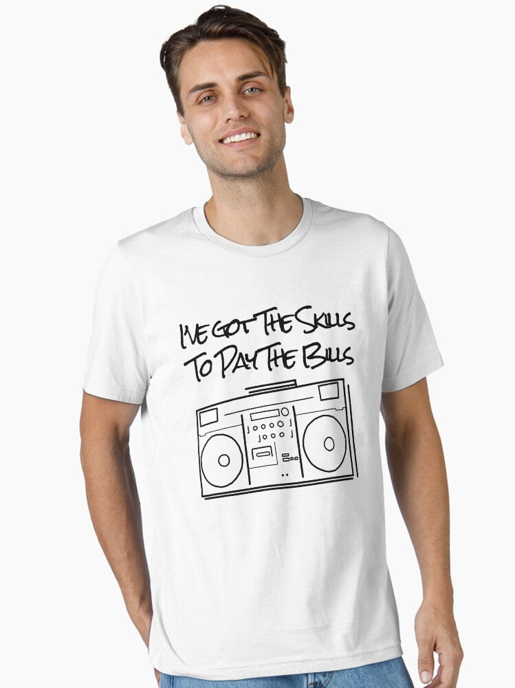 The Skills To Pay The Bills Essential T-shirt | Trendy Graphic Tee | Casual Unisex T-shirt