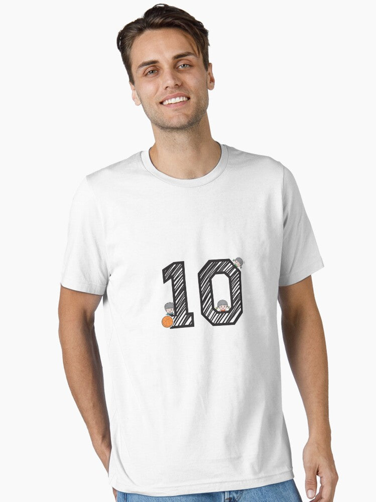Number 10 Basketball Girl Boy Essential T Shirt T Shirt High Search Demand Daily Wear