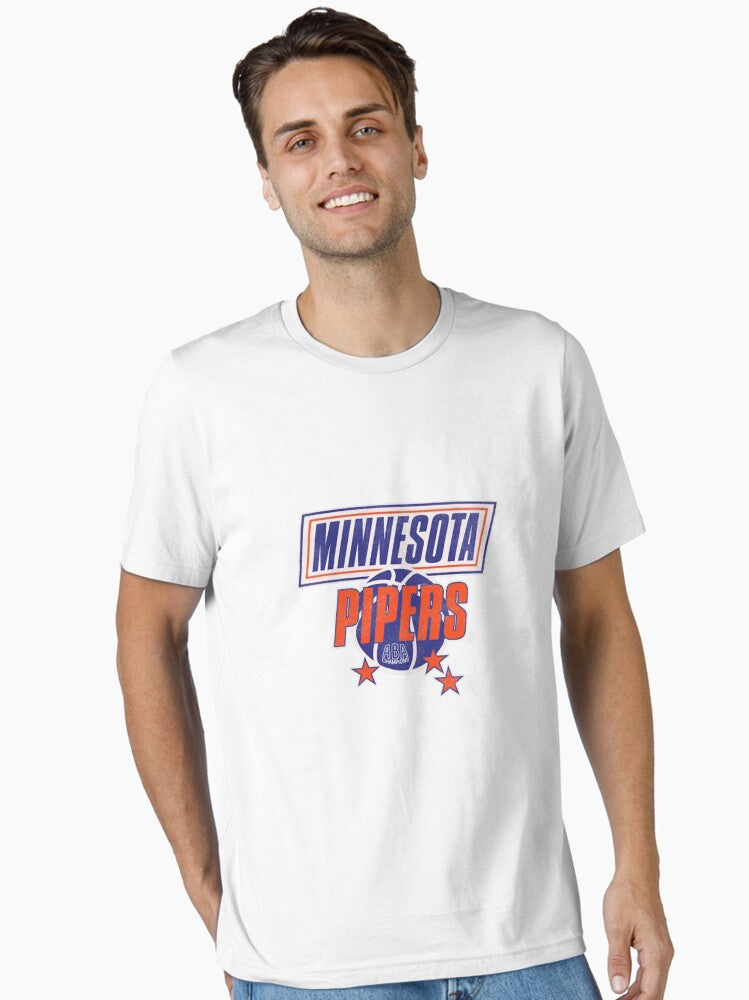 Defunct Minnesota Pipers Basketball Team Essential T Shirt T Shirt Premium Print Limited Drop Feel